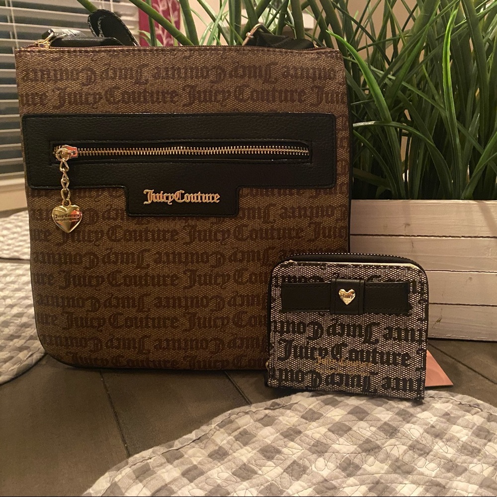 Juicy Couture Crossbody/Wallet Set